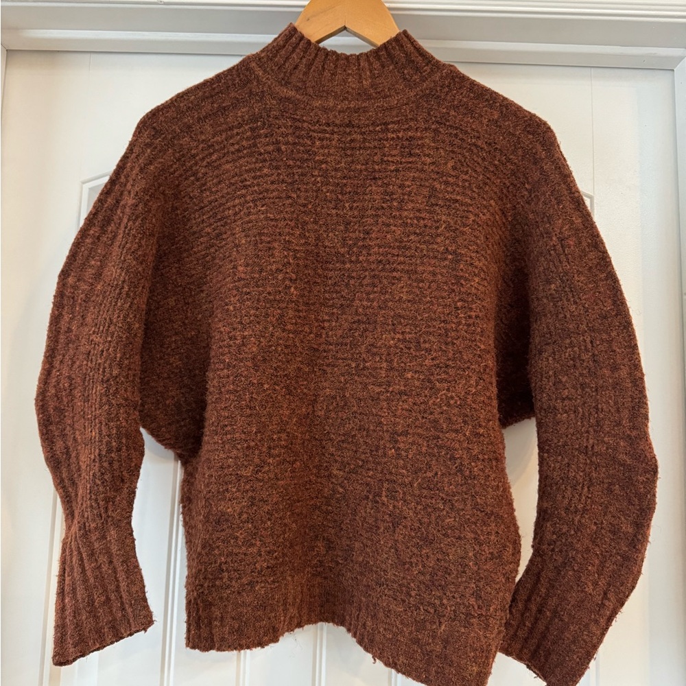 Philosophy Brown Cowl Neck Sweater